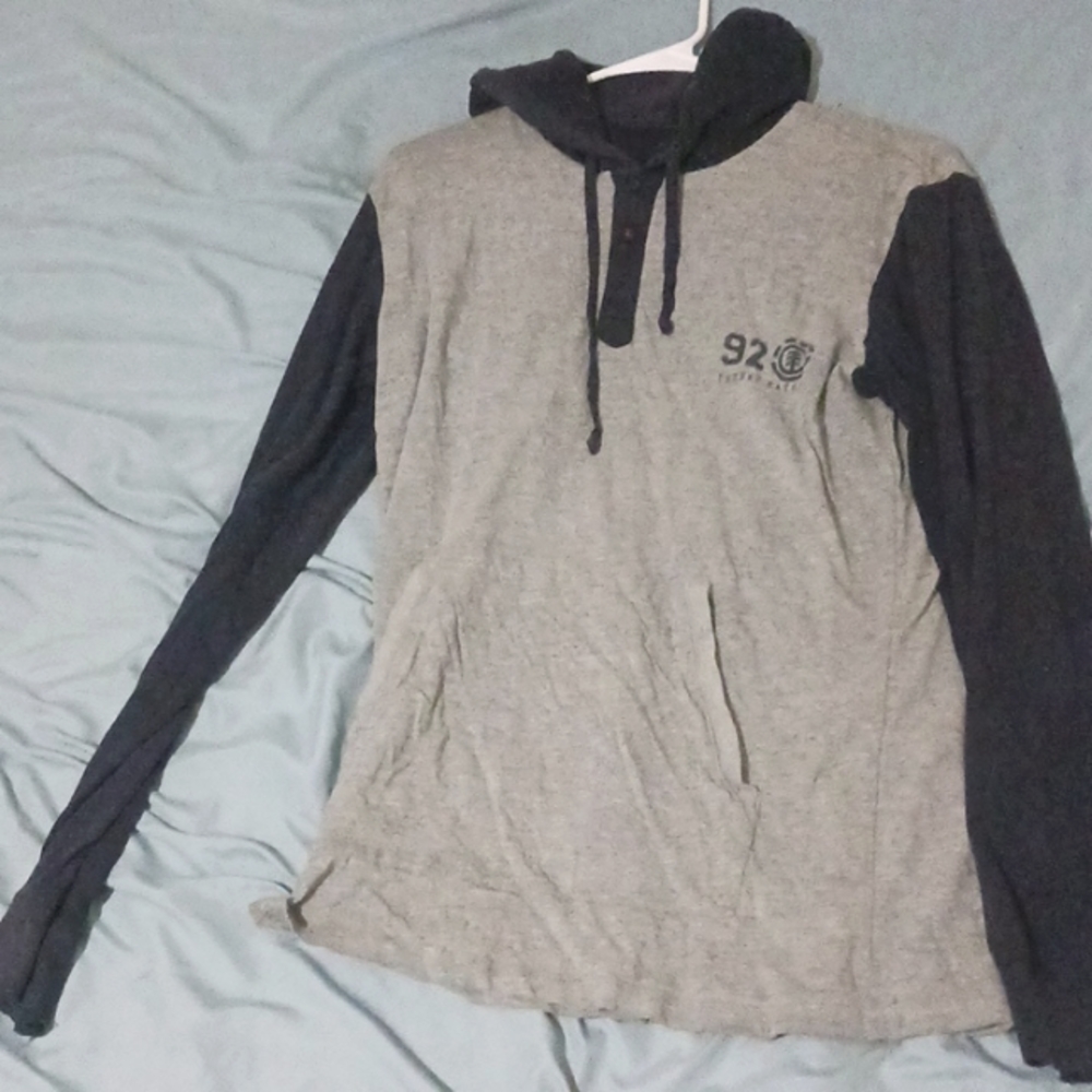 Element shirt with hoodie